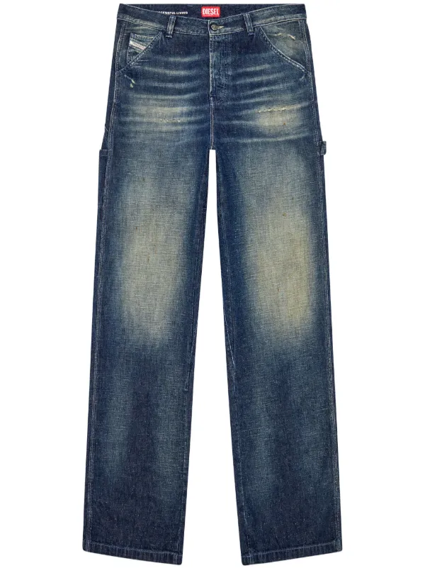 DIESEL 24-25年モデル未使用美品 D-SIRE 09J91 Diesel D-Livery 09j91 ジーンズ | ブルー | FARFETCH JP