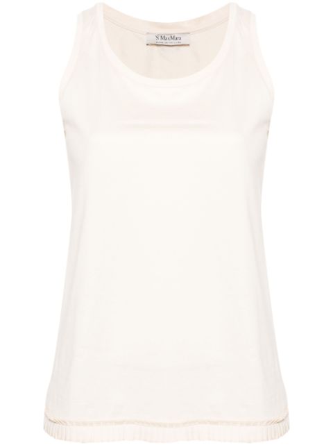 'S Max Mara Racer cotton tank top Women