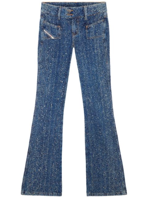 Diesel D-Ebush low-rise flared jeans Women