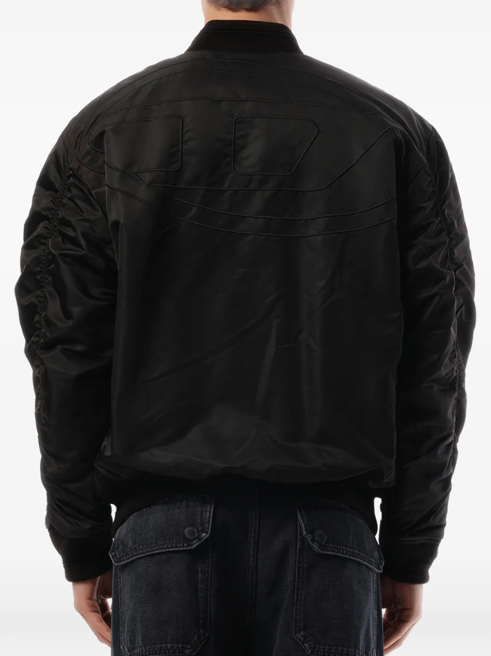Diesel J-Held ボンバージャケット | ブラック | FARFETCH JP