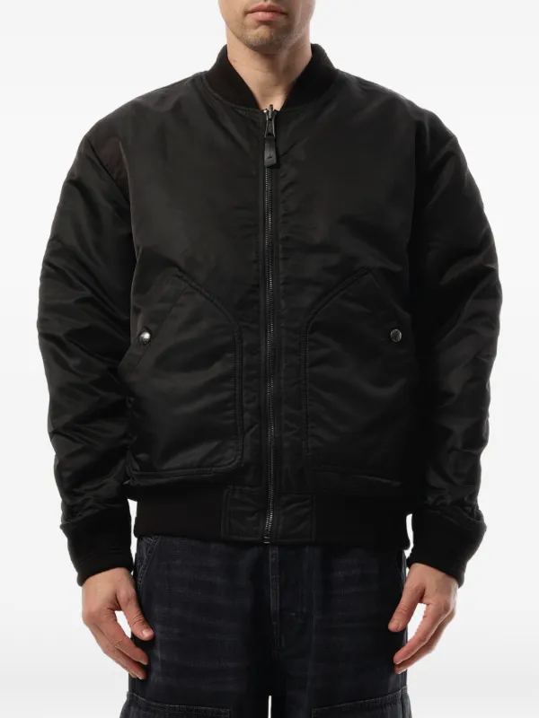 Diesel J-Held ボンバージャケット | ブラック | FARFETCH JP