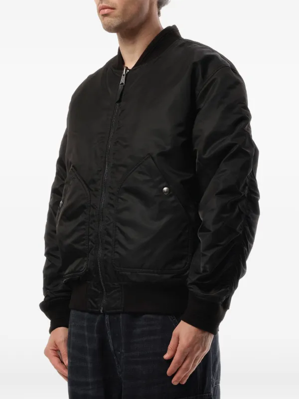 Diesel J-Held ボンバージャケット | ブラック | FARFETCH JP