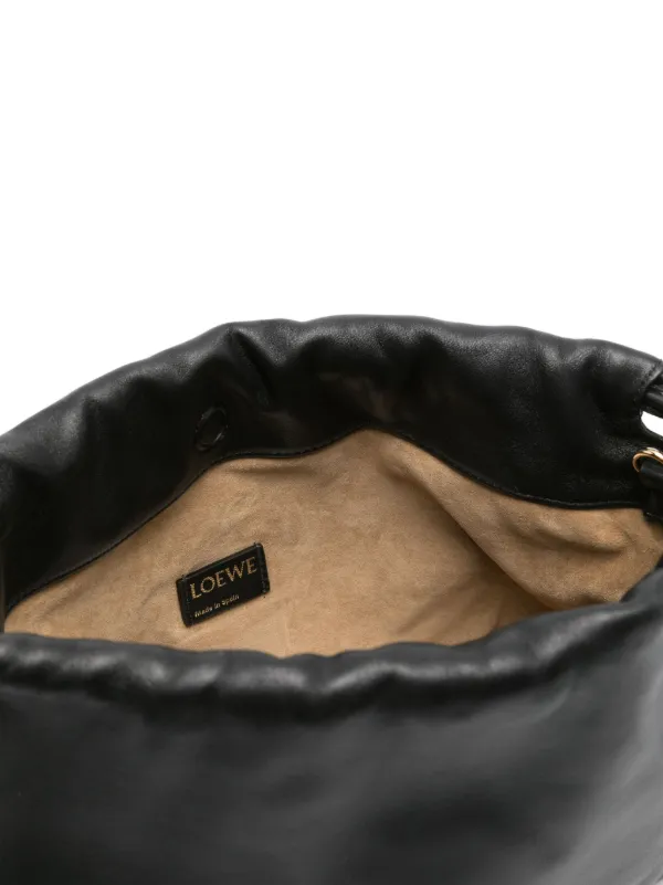 【SALE】新作LOEWE フラメンコバッグ ブラック フラメンコクラッチ ミニ（ナパカーフ） ブラック - LOEWE