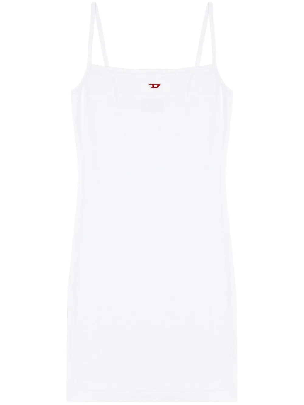 Diesel Mini-jurk met logopatch Wit