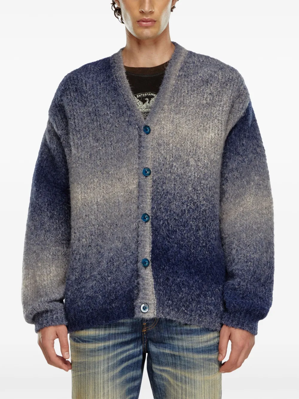 Diesel K-Ramarro カーディガン | ブルー | FARFETCH JP
