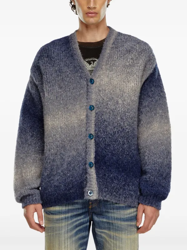 Diesel K-Ramarro Cardigan | Blue | FARFETCH GE
