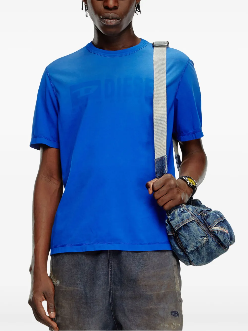 Affordable Diesel T-Adjust-K4 ombre cotton T-shirt Men