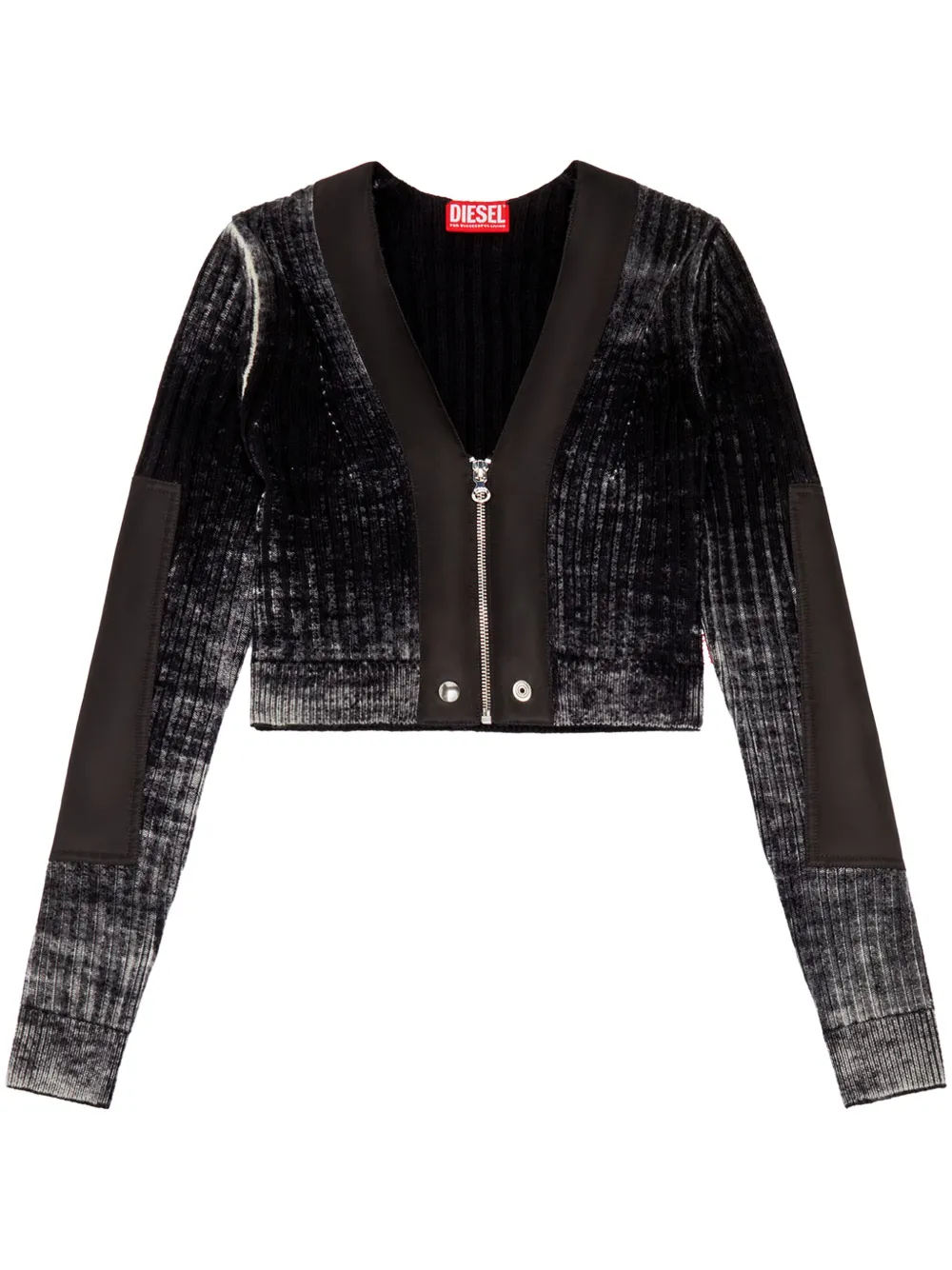 Diesel M-Asera クロップド カーディガン | ブラック | FARFETCH JP