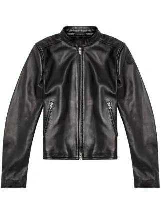 Diesel L-Ayla ライダースジャケット | ブラック | FARFETCH JP