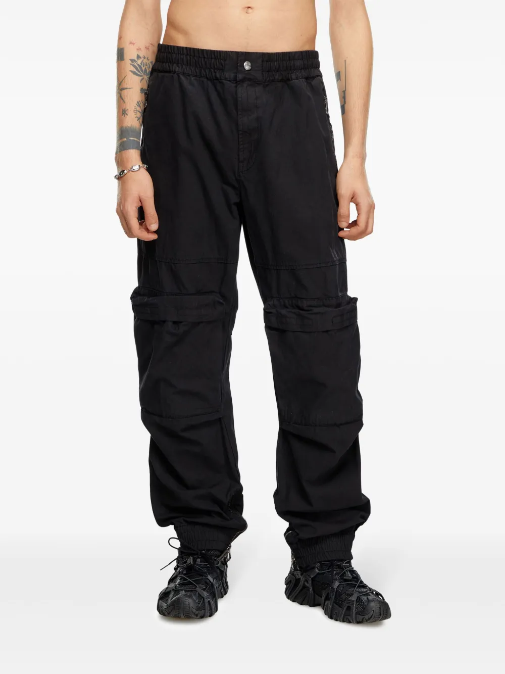 Cheap Diesel P-Beeck tapered trousers Men