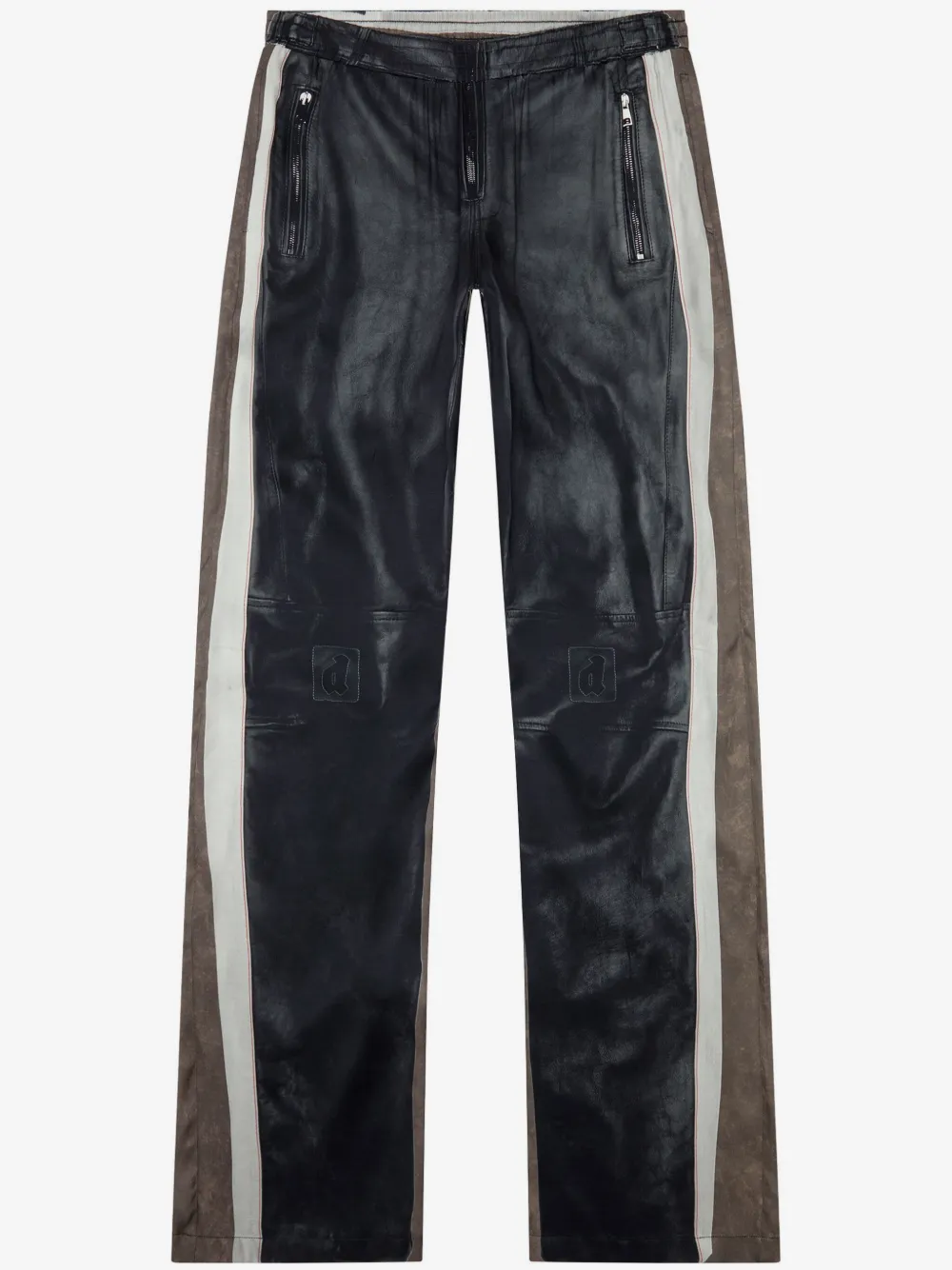 Diesel サイドストライプ ストレートパンツ | ブラック | Image 1