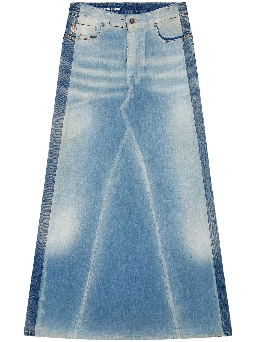 Cheap Diesel De-Pago-S4 denim maxi skirt Women
