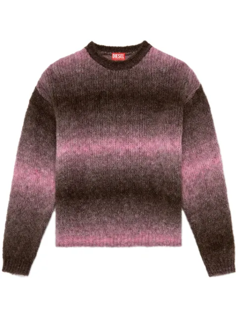 Diesel K-Rasta gradient-knit sweater