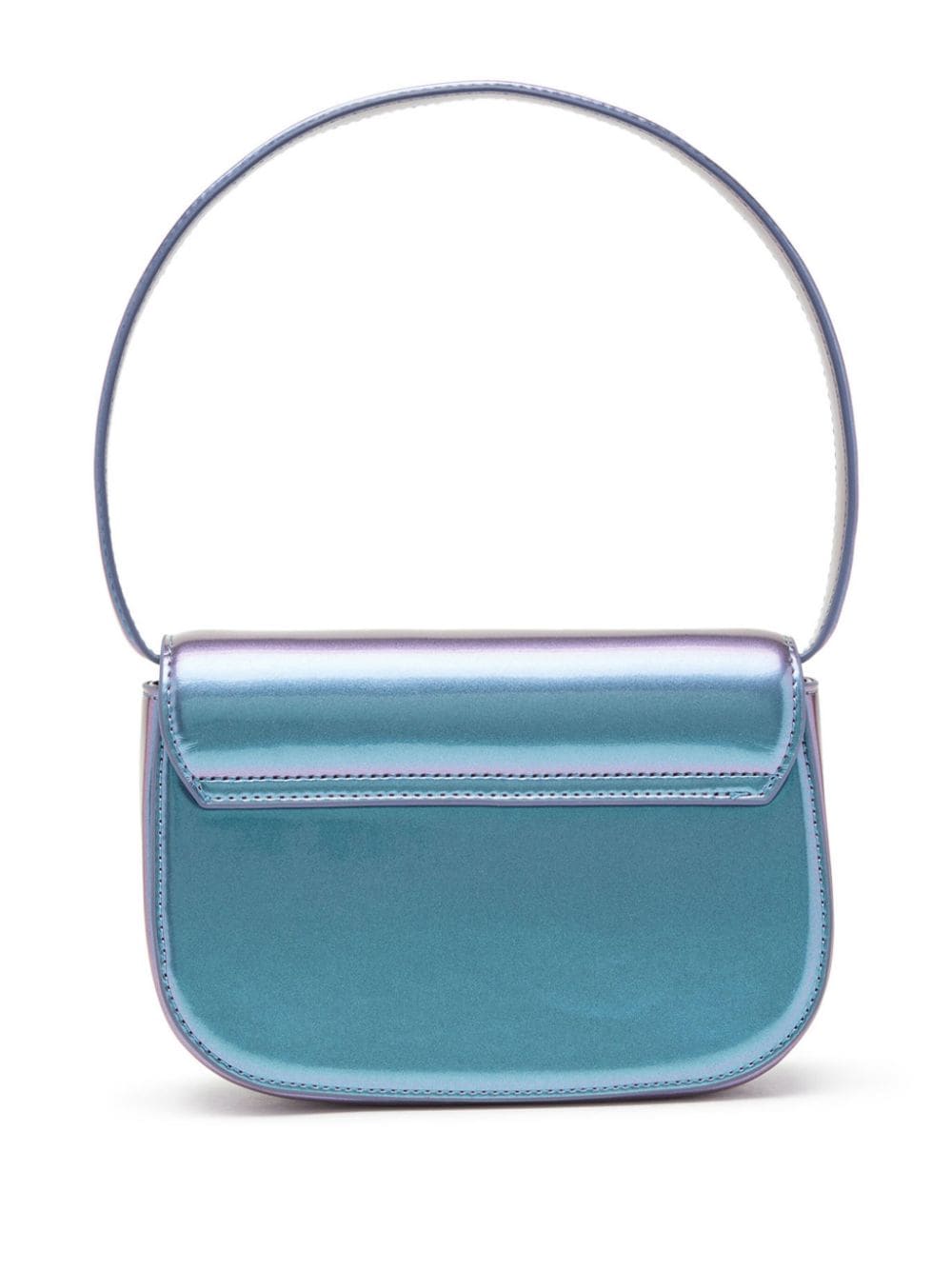 Shop Diesel 1dr Faux-leather Shoulder Bag In Blue