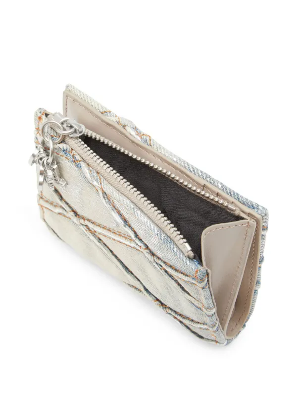 宅配便配送 II Zip Bi-Fold D- Charm Diesel Denim Silver | Wallet 小物