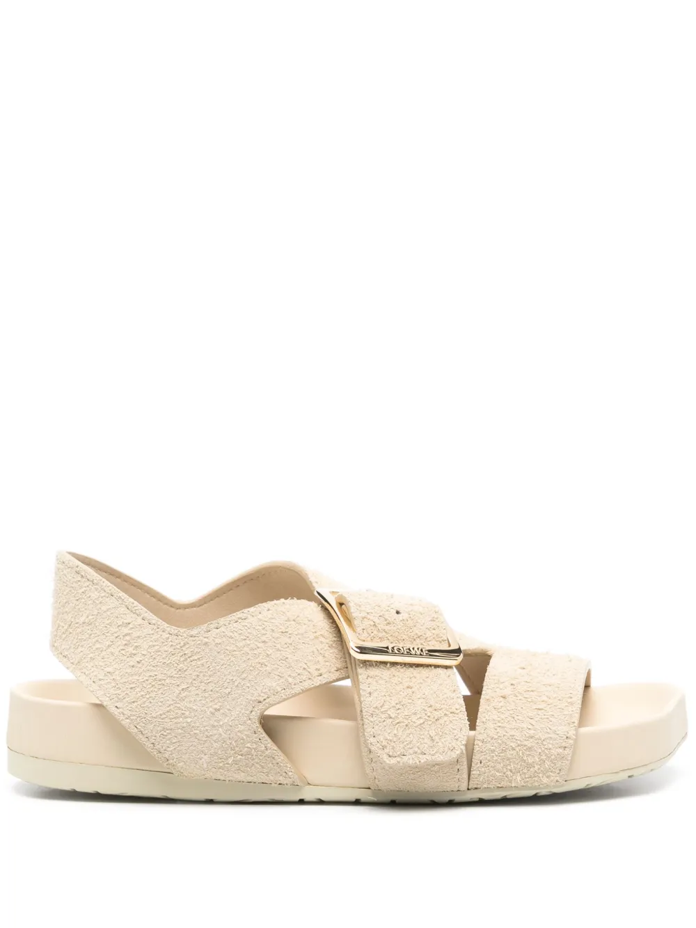 LOEWE Ease suede sandals - Neutrals