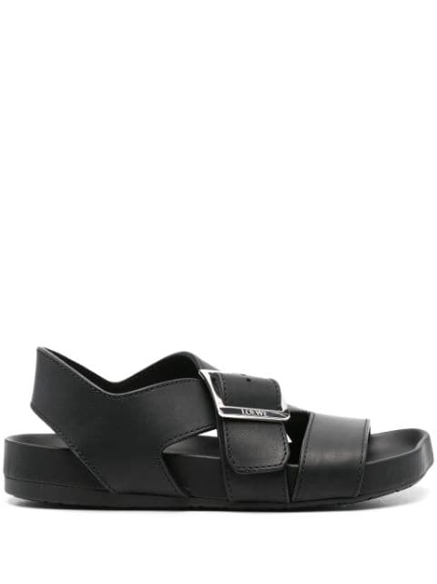 LOEWE Ease Buckle leather sandals