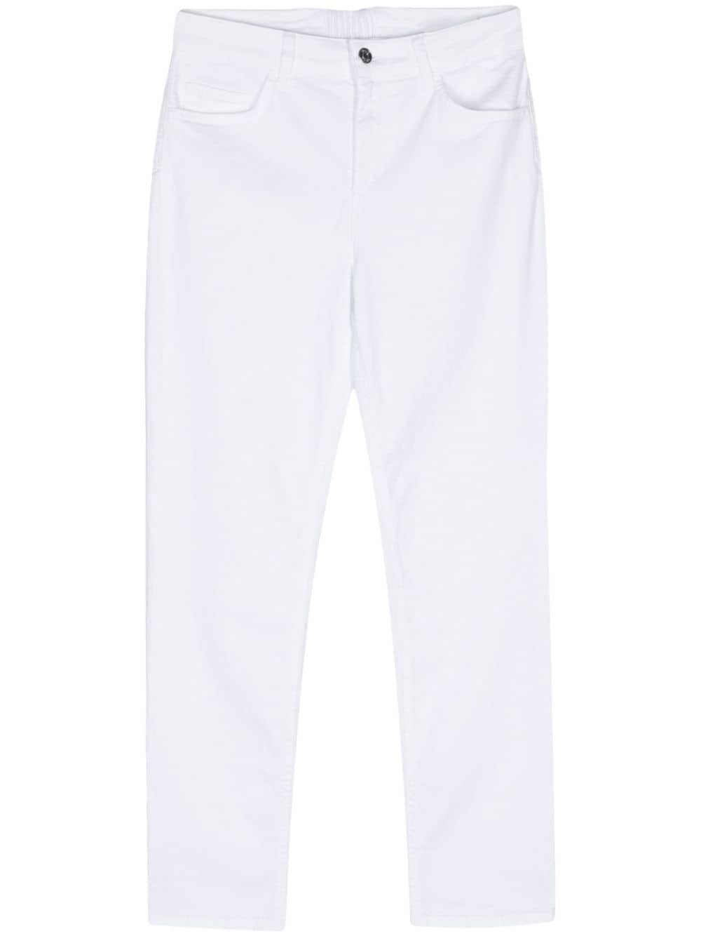 Liu •jo Parfait Monroe Skinny Jeans In White