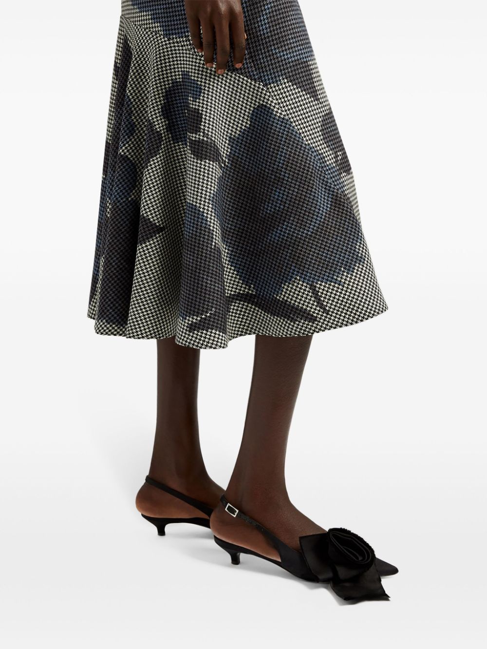 Shop Erdem Pencil Skirt In Black