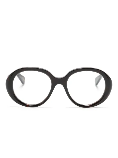 Chloé Eyewear tortoiseshell round-frame glasses