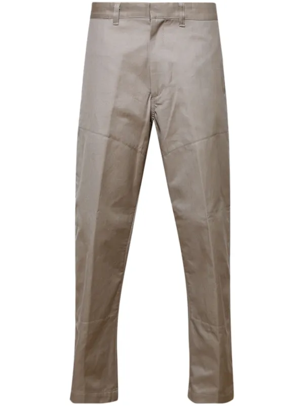 SAINT MXXXXXX wide-leg Chino Trousers | Neutrals | FARFETCH