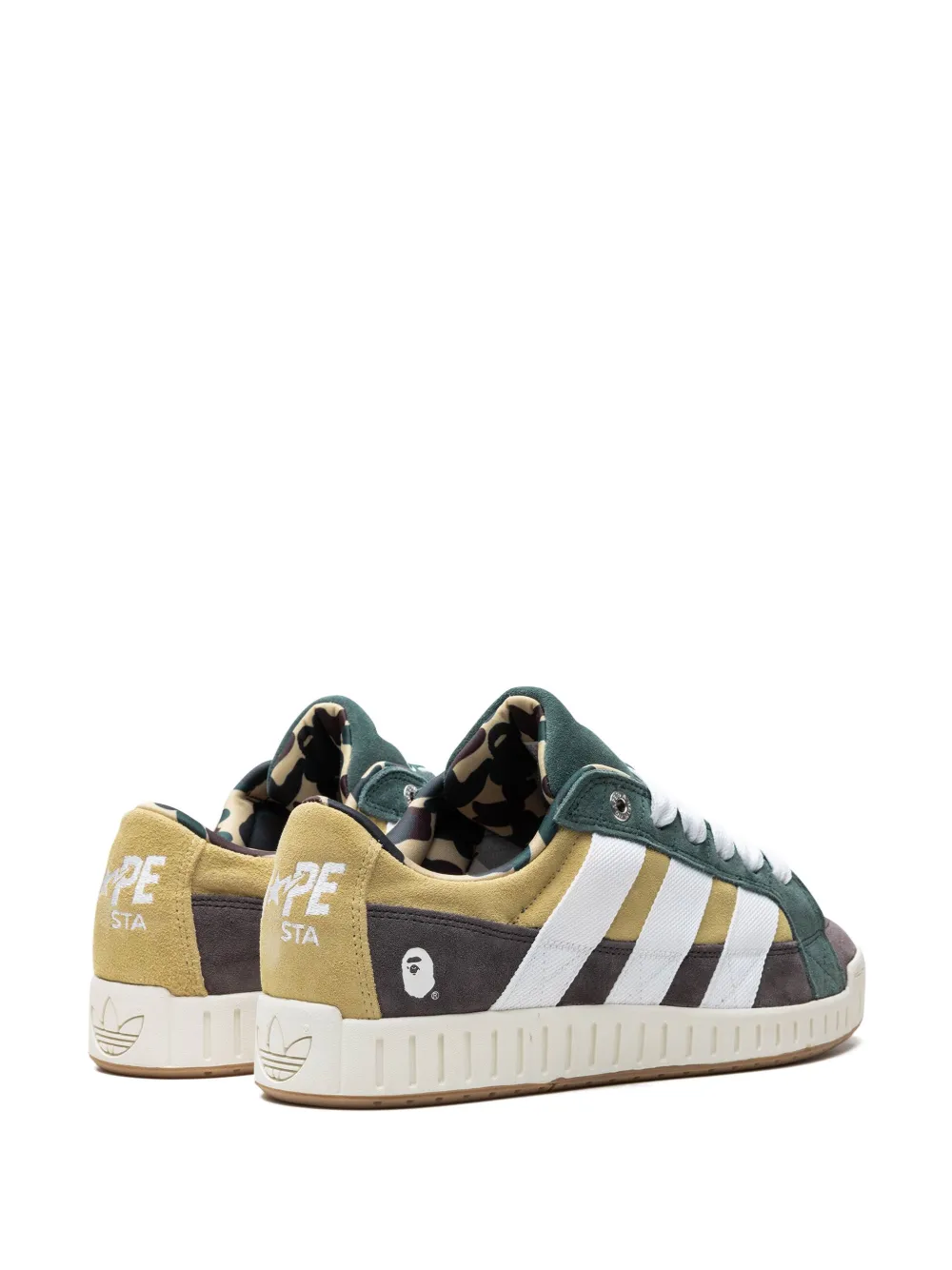 Shop Adidas Originals X Bape N Bape Sneakers In Green