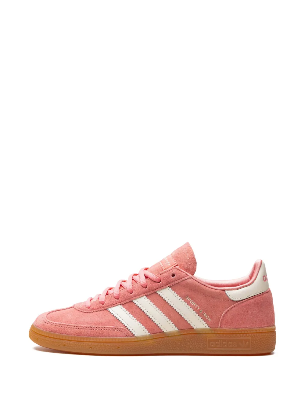 Shop Adidas Originals X Sporty & Rich Handball Spezial Sneakers In Pink