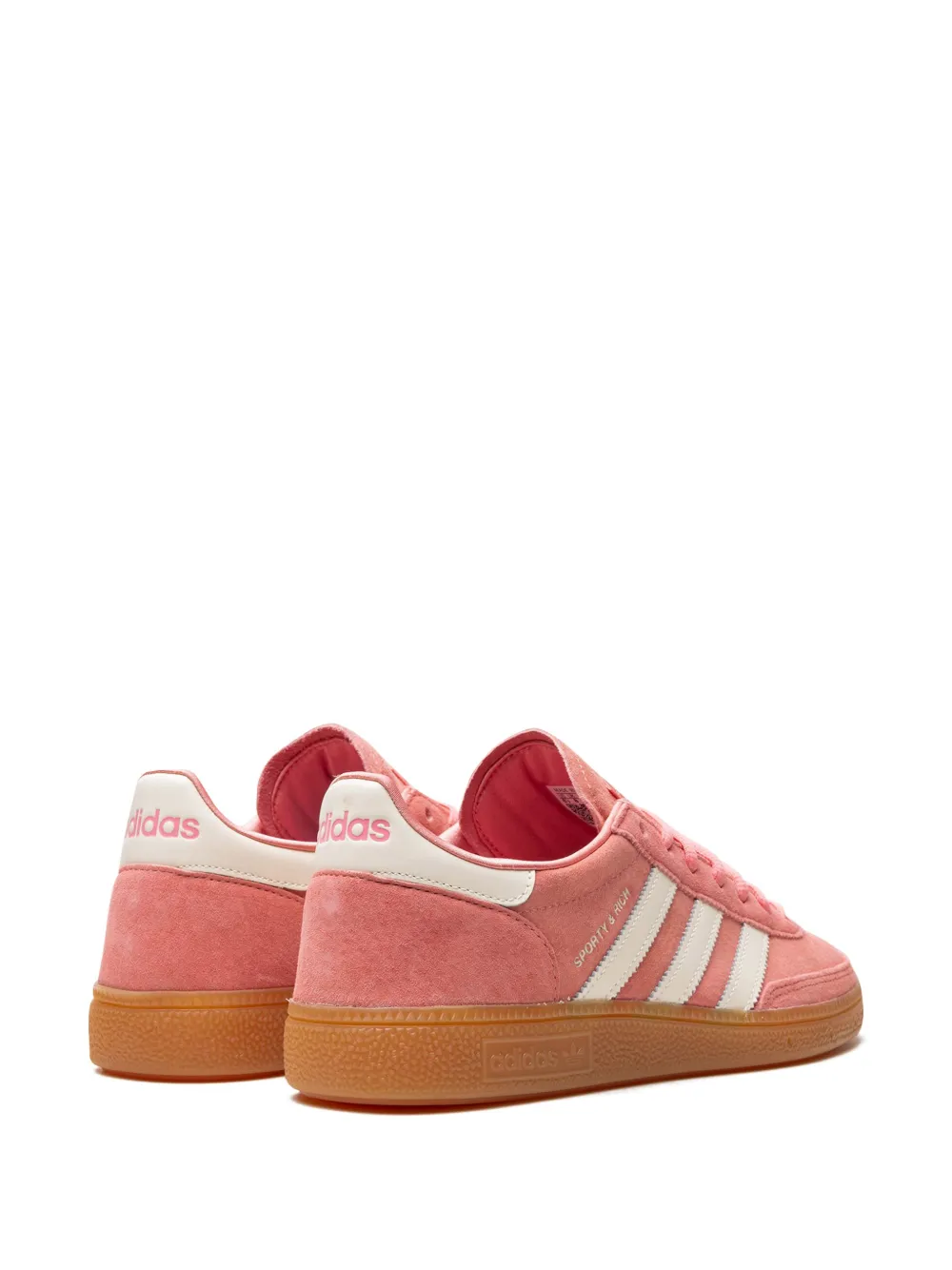 Shop Adidas Originals X Sporty & Rich Handball Spezial Sneakers In Pink