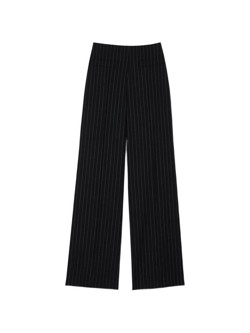 SANDRO pinstripe trousers - Black