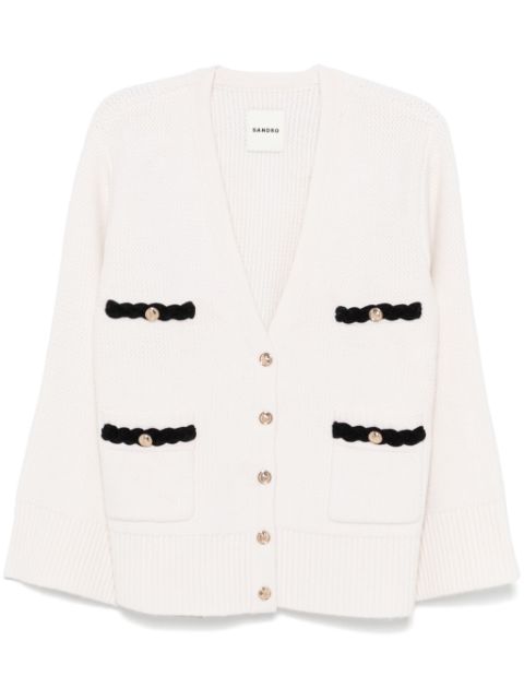 SANDRO wool cardigan Women