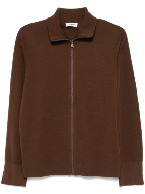 SANDRO zipped cardigan Men