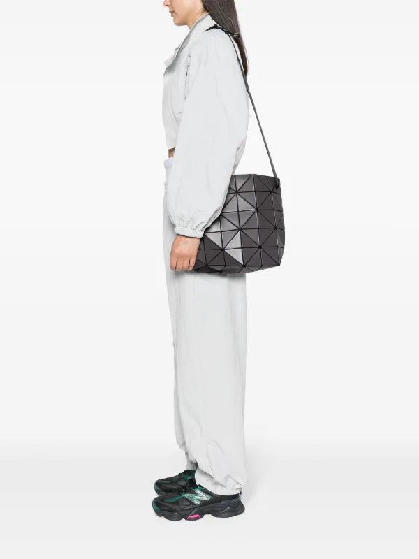 Bao Bao Issey Miyake Blocky Geometric Crossbody Bag Grey FARFETCH AU