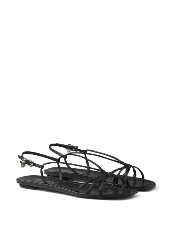 Prada strappy sandals outlet