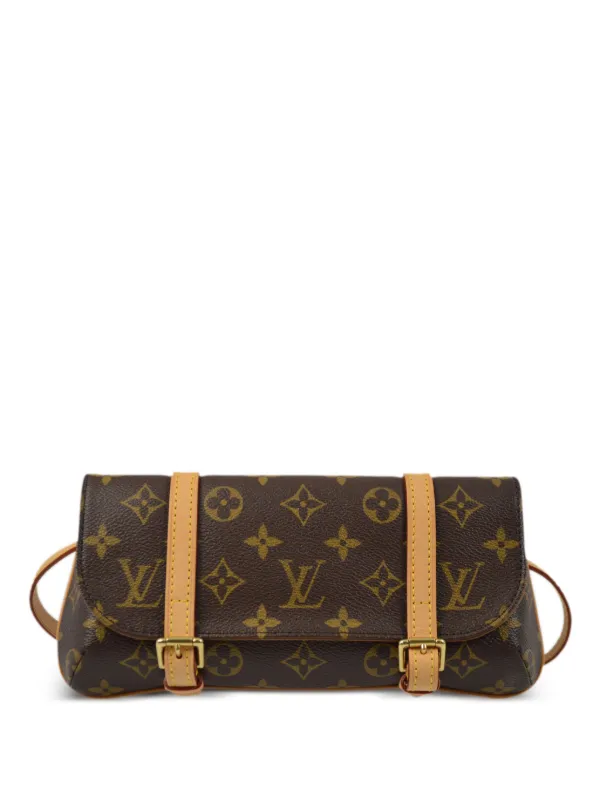 Louis Vuitton Pre-owned 2005 Pochette Marelle Belt Bag in Brown