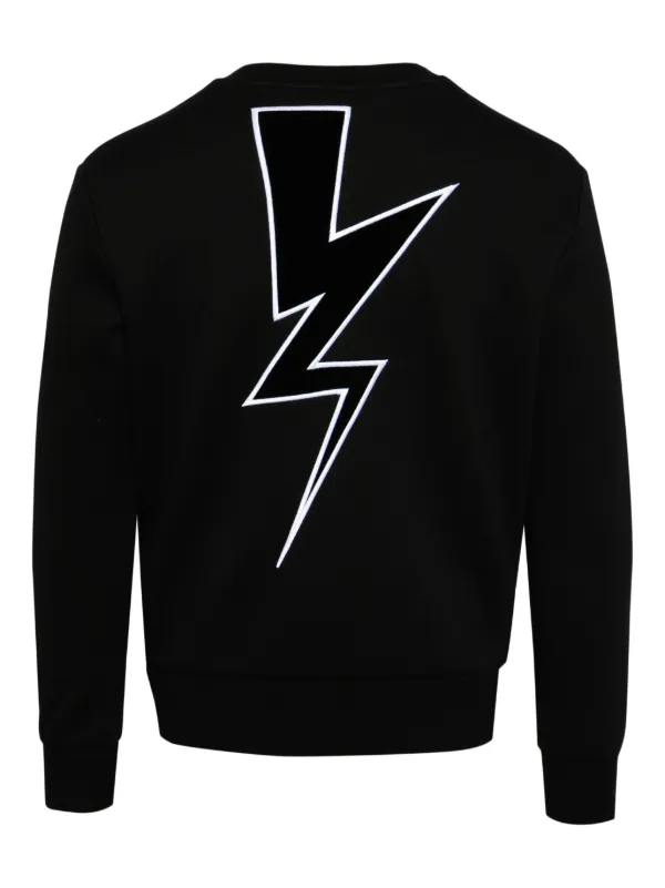 Lightning bolt sweatshirt by neil barrett 2025