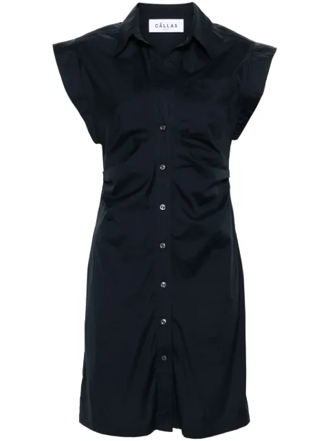 Câllas Milano Robbie ruched shirtdress