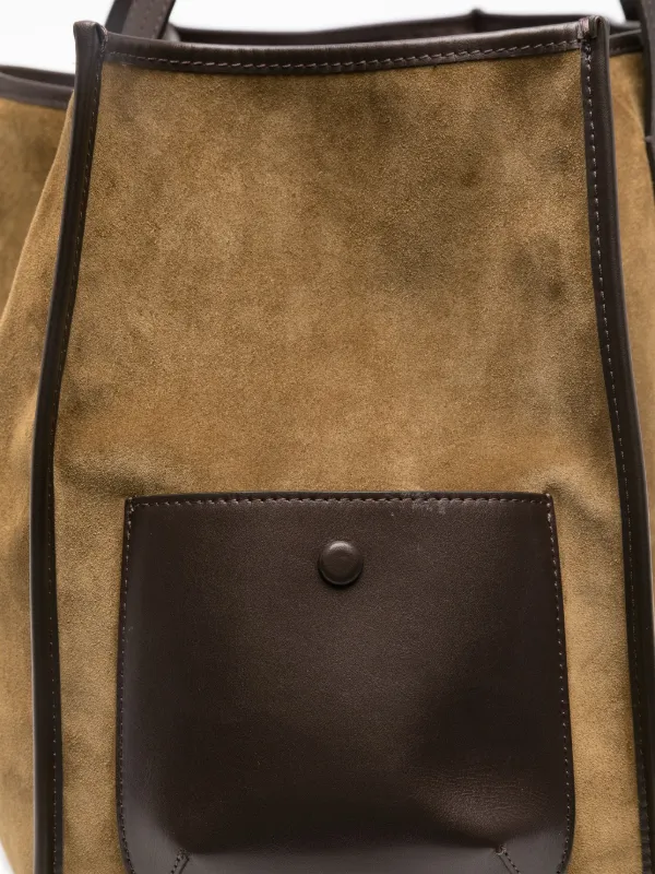 SANDRO スエード トートバッグ | ニュートラル | FARFETCH JP
