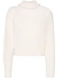 SANDRO knitted sweater - Neutrals