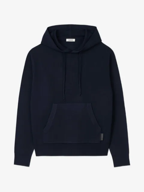 SANDRO logo-tag hoodie