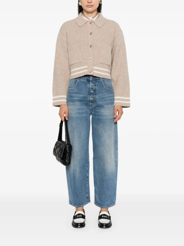 SANDRO ウール カーディガン | ニュートラル | FARFETCH JP