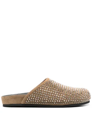 Designer mules on sale clearance