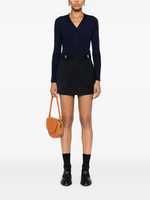 SANDRO crystal-embellished Wool Jumper | Blue | FARFETCH