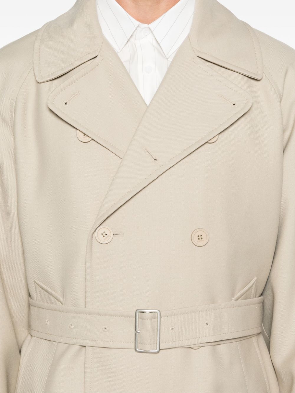 SANDRO cotton trench coat Men