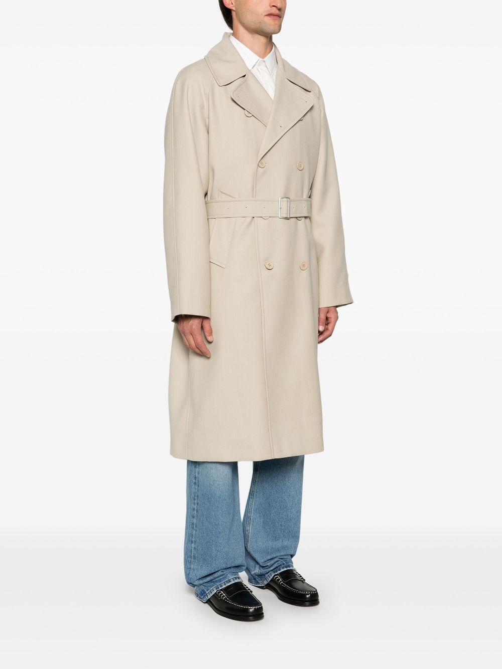 SANDRO cotton trench coat Men