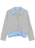 SANDRO layered cardigan - Grey