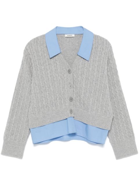 SANDRO layered cardigan Women