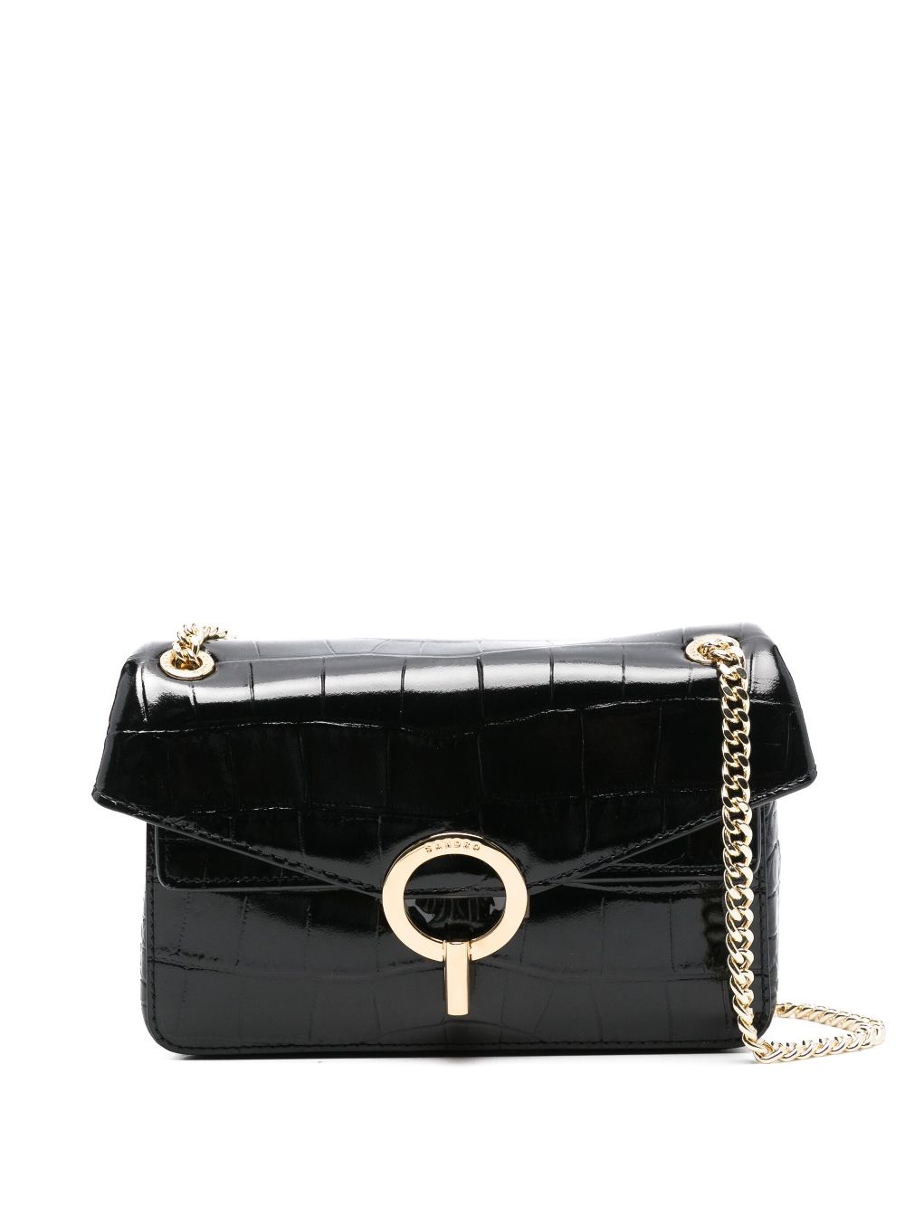 SANDRO Yza shoulder bag - Black