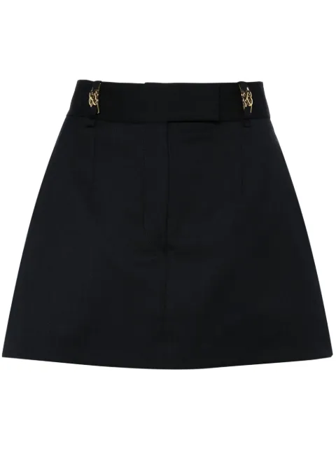 SANDRO logo-plaque layered shorts
