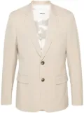 SANDRO single-breasted blazer - Neutrals