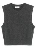 SANDRO cropped vest - Grey